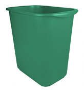 [SAB-CEST-8016VD] Cesto para basura rectangular Sablon color verde