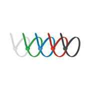 [SAN-CIN-5798] Cinchos de colores santul 2.5 x 100mm bolsa de 100 pzas