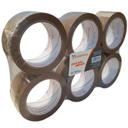 [TUK-ADS-237404] Cinta 174 de empaque TUK 48mm x 150m , color canela, con 6 piezas