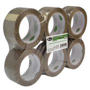 [TUK-ADS-231262] Cinta 179 de empaque TUK 48mm x 100m , color canela, con 6 piezas