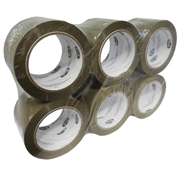 [TUK-ADS-231275] Cinta 179 de empaque TUK 72mm x 100m , color canela, con 6 piezas