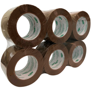 [TUK-ADS-231280] Cinta 179 de empaque TUK 72mm x 150m , color canela, con 6 piezas