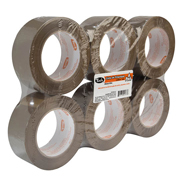 [TUK-ADS-258206] Cinta 182 de empaque TUK 48mm x 150m , color canela, con 6 piezas