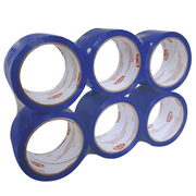 [TUK-ADS-218412] Cinta 184 de empaque TUK 48mm x 50m , color azul, con 6 piezas