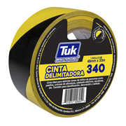 [TUK-ADS-434003] Cinta 340 delimitadora TUK 48mm x 33m , color amarillo/negro