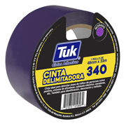 [TUK-ADS-434065] Cinta 340 delimitadora TUK 48mm x 33m , color morado, 1 pza