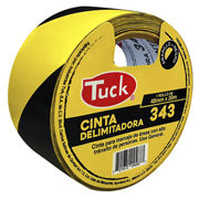 [TUK-ADS-434301] Cinta 343 delimitadora TUK 48mm x 20m , color amarillo/negro
