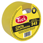 [TUK-ADS-434303] Cinta 343 delimitadora TUK 48mm x 33m , color amarillo, 1 pz