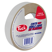 [TUK-ADS-421902] Cinta 4019 doble capa TUK 24mm x 50m , color crema, 1 pza