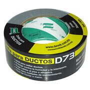 [DEV-CIN-D73] Cinta Ducto DEVEK 48mm x 50 mts. mod. d73 color plata, polietileno