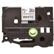 Cinta brother color negro sobre blanco TZES261