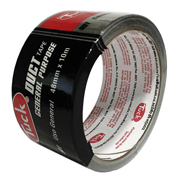 [TUK-ADS-659002] Cinta ducto 90T TUK 48mm x 10m , color gris plata