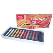 [AZO-COL-DAD0600] Colores pastel terra Stafford colores surtidos caja con 12 pzas
