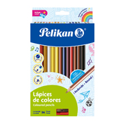 Colores redondos Pelikan caja con 36 colores