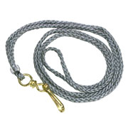 [AZO-GAF-1011C] Cordón para gafete Sablón color gris caja con 50 piezas a granel