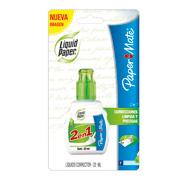 [BER-CRR-1317769] Corrector viceversa Liquid Paper 2en1 esponja aplicadora y punta tipo pluma 1 pi
