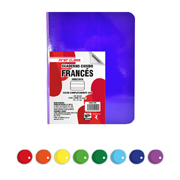 [DIE-CUA-9120] Cuaderno cosido Dietrix forma francesa doble raya 100 hojas colores surtidos