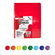 [DIE-CUA-5388] Cuaderno cosido Dietrix forma francesa raya 100 hojas colores surtidos