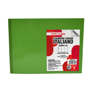 [DIE-CUA-8346] Cuaderno cosido Dietrix forma italiana cuadro 7 mm 100 hojas color verde claro