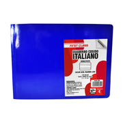 [DIE-CUA-9394] Cuaderno cosido Dietrix forma italiana doble raya 100 hojas color azul marino
