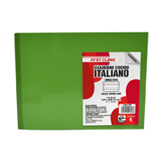 [DIE-CUA-9393] Cuaderno cosido Dietrix forma italiana doble raya 100 hojas color verde claro