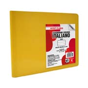 [DIE-CUA-8349] Cuaderno cosido Dietrix forma italiana raya 100 hojas color amarillo
