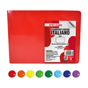 [DIE-CUA-9478] Cuaderno cosido Dietrix forma italiana raya 100 hojas colores surtidos