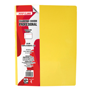 [DIE-CUA-9480] Cuaderno cosido Dietrix profesional blanco 100 hojas color amarillo