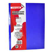 [DIE-CUA-8305] Cuaderno cosido Dietrix profesional cuadro 5 mm 100 hojas color azul marino