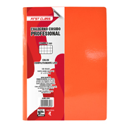 [DIE-CUA-8303] Cuaderno cosido Dietrix profesional cuadro 5 mm 100 hojas color naranja