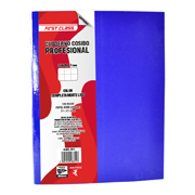 [DIE-CUA-8311] Cuaderno cosido Dietrix profesional cuadro 7 mm 100 hojas color azul marino