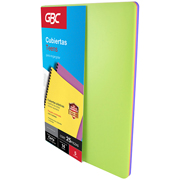 [GBC-PAS-MX0038] Cubierta plástica carta teens liso GBC 5colores diferentes