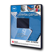 [GBC-PAS-P3563] Cubierta plástica tamaño carta GBPlak lis0 GBC color azul marino