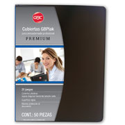 [GBC-PAS-P3544] Cubiertas ray premium GBC color humo .