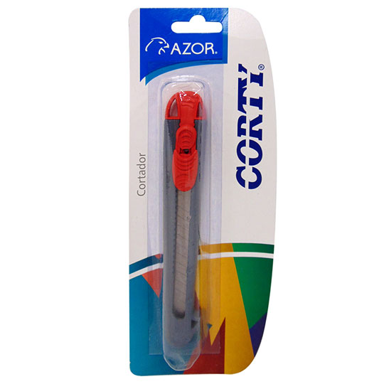 [AZO-CUT-3000] Cutter Corty 3000 chico de 9 mm blíster.