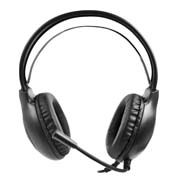 DIADEMA PERFECT CHOICE ALÁMBRICA STREAMPRO COLOR NEGRO