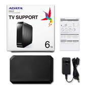 [DD-ADA-6THM800] Disco Duro Externo De Escritorio, 6TB, USB 3.0, Color Negro.