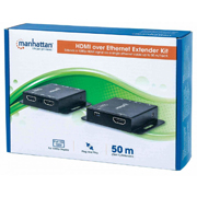 EXTENSOR VIDEO HDMI 50M VIA CAT 6 108 MANHATTAN