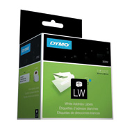 [BER-CNT-M30252] Etiqueta DYMO blanca de 89x28mm. Blíster2 rollos con 350 etiquetas