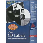 Etiqueta para cd tecnología laser AVERY color blanco