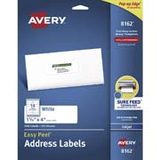 Etiqueta tecnología inkjet AVERY color blanco