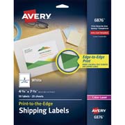 Etiqueta tecnología laser AVERY color blanco