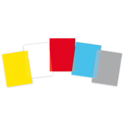 FOLDER PORTADOCUMENTOS TIPO L 9085 CARTA ARCOIRIS C/15