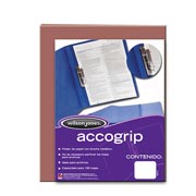 Folder accogrip carta ACCO color caoba con palanca