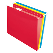 Folder colgante Pendaflex carta colores surtidos caja con 25 pzas