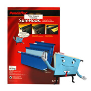 Folder colgante fondo caja Pendaflex oficio color azul caja con 25 pzas