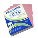 Folder rosa APSA tamaño carta  , paquetecon 100  piezas