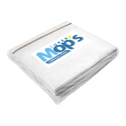 Franela Super mops color blanco .
