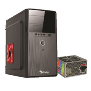 [STY-ACC-STPGAC5] GABINETE STYLOS MICRO ATX CON FUENTE DE PODER COLOR NEGRO
