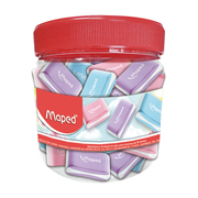 [MPD-GOM-C123916] Goma essentials soft color Maped con 20 piezas de color y diseño